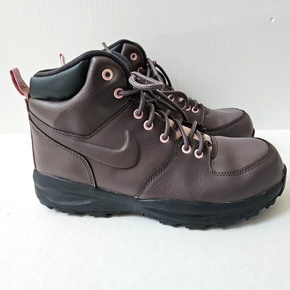 Nike Shoes Girls 6.5 Manoa LTR Big Kids Leather All Weather Boots BQ5372 - Picture 6 of 13